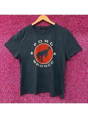 Junk Food Clothing Women's Ford Bronco Vintage Tee Large